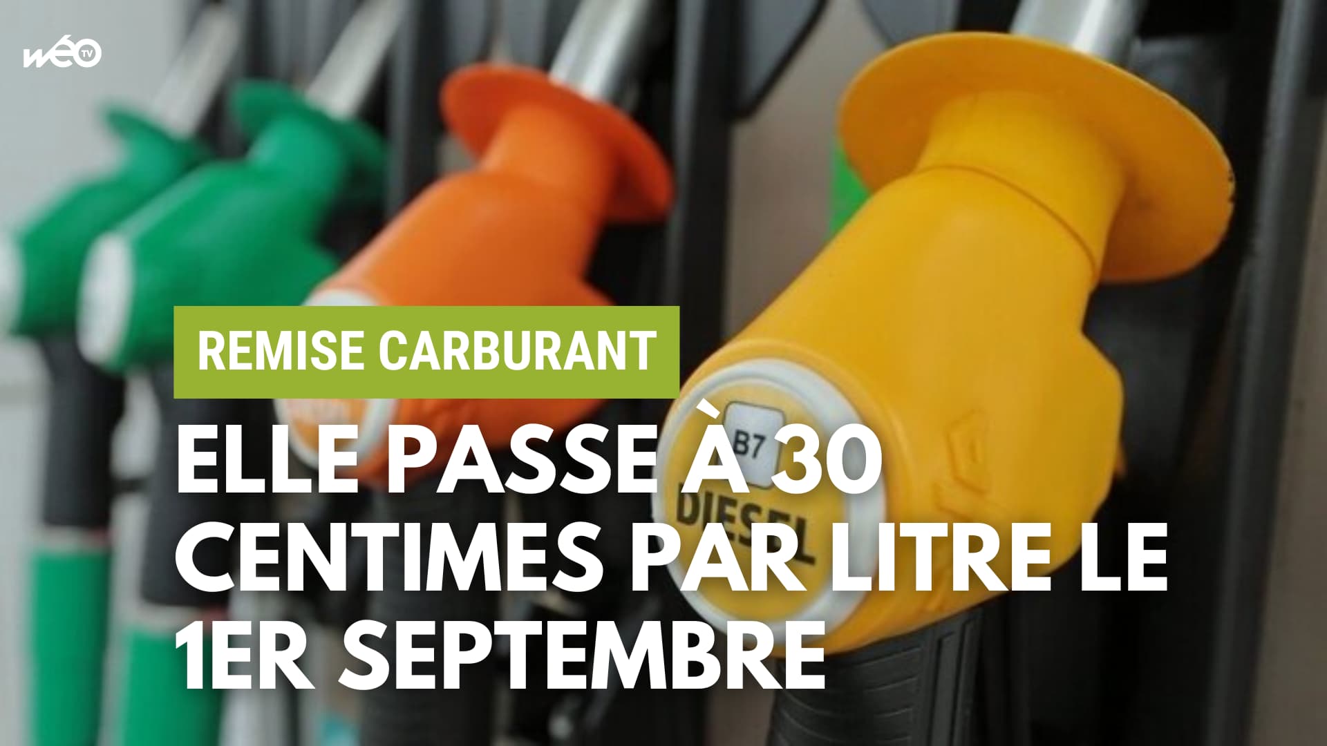 Remise carburant de 30 centimes pour qui comment à partir de quand