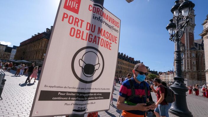 Nord et Pas-de-Calais: du 13 au 15 juillet, le port du masque obligatoire dans les espaces publics