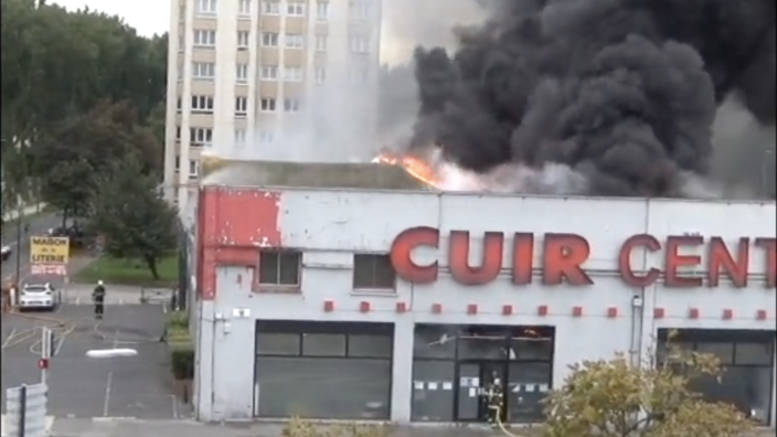 Dunkerque : un incendie touche deux magasins