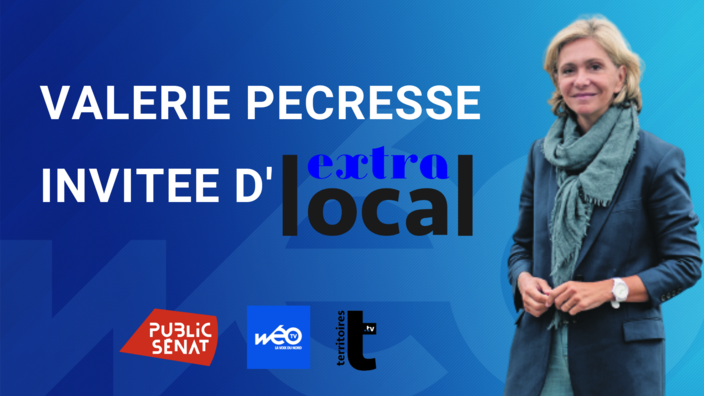 Valérie Pécresse, invitée de l'émission Extralocal ce vendredi 17 septembre