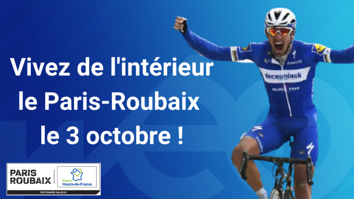 Vivez la course du Paris-Roubaix dans une voiture suiveuse ! 