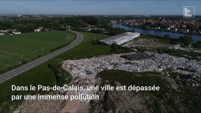 Annay : "personne ne bouge" face aux 35 000 tonnes de déchets en plein air