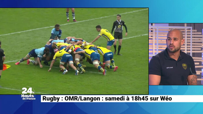 Rugby : OMR/Langon ce samedi à 18h45 en direct sur Wéo