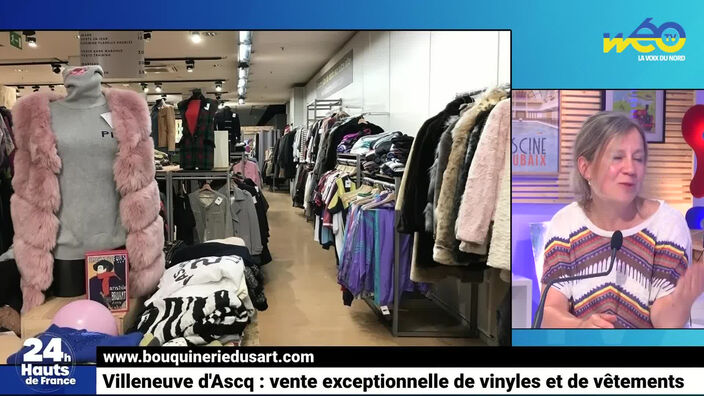 Villeneuve-d’Ascq : vente exceptionnelle de Vinyles et de vêtements