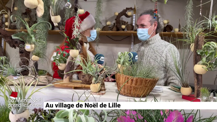 Le village de Noël de Lille - « La mère Noël prend les rênes »