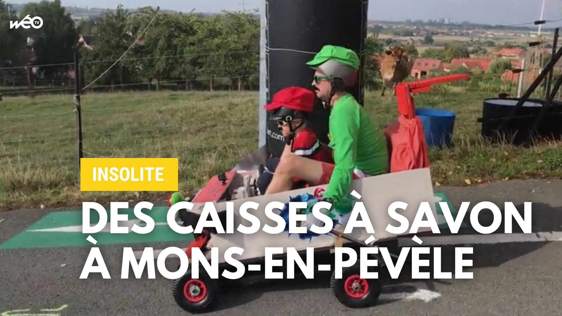Course Caisse A Savon Mons En Pevele Une première course de caisses à savon sur les chapeaux de roues, à Mons-en- Pévèle - 11/09/2022 - Vidéo Wéo
