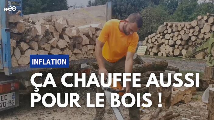 Arnaud Dubois explique la hausse du prix du stère de bois en Sambre-Avesnois