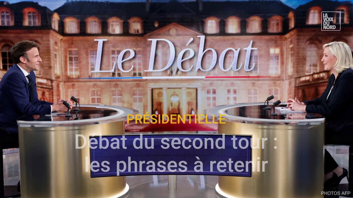 Débat Macron - Le Pen : les phrases à retenir