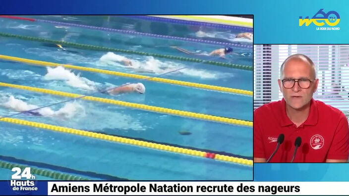 Amiens Métropole Natation recrute des nageurs