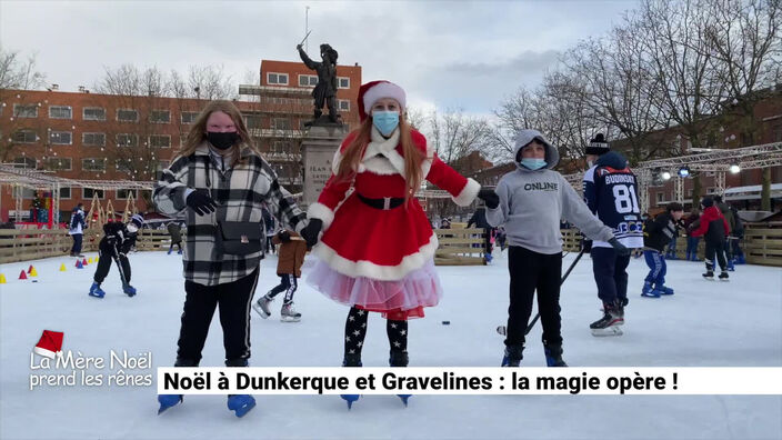 La mère Noël prend les rênes : Cap sur les Marchés de Noël de Dunkerque et Gravelines : la magie opère !