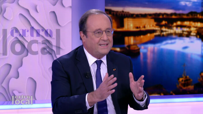 François Hollande, invité d'Extralocal