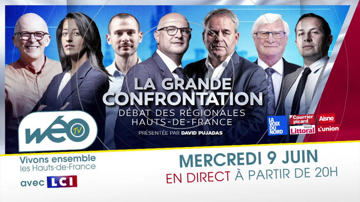 Bientôt sur Wéo - Le débat des Régionales Hauts-de-France