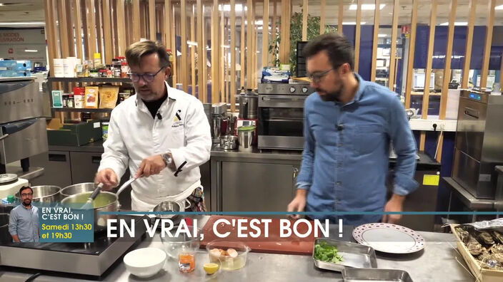 Une façon étonnante de déguster des huîtres avec Philippe Bélot de l’Auberge du Forgeron