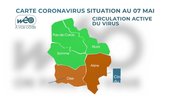 Coronavirus : La carte du déconfinement