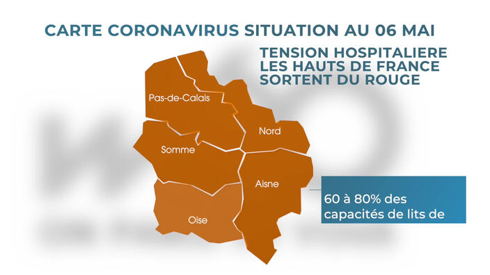 Coronavirus : La carte du déconfinement dans les Hauts-de-France