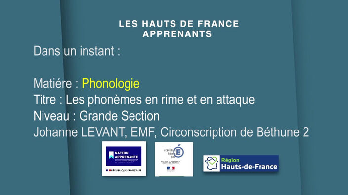 Grande Section Maternelle | Français | Phonologie