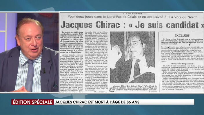 Mort de Jacques Chirac : Réaction de Marc-Philippe Daubresse