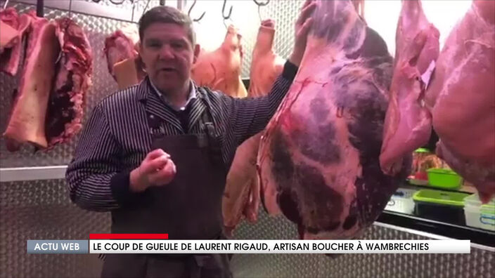 Viande avariée : Le coup de gueule de Laurent Rigaud, artisan boucher à Wambrechies