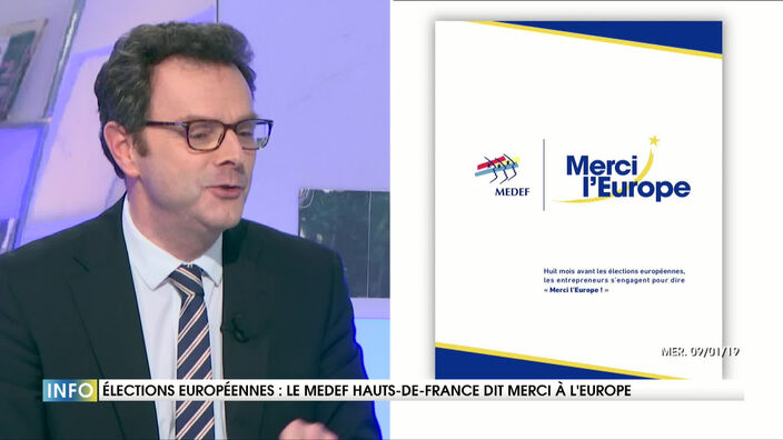 Elections Européennes : Le Medef Hauts-de-France dit merci à l’Europe