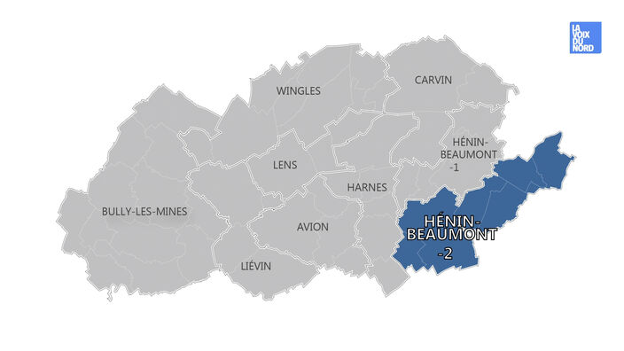 Elections départementales 2021 : le canton d'Hénin-Beaumont 2