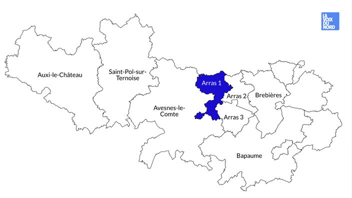 Elections départementales 2021: le canton d'Arras 1
