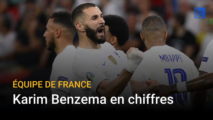 Euro 2021 : Karim Benzema, l’avant-centre de l’équipe de France, en chiffres
