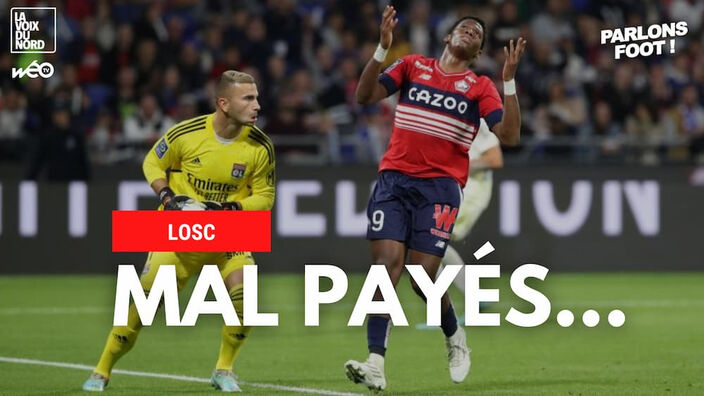 Lyon 1-0 Lille : le LOSC stoppé dans son élan !