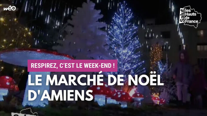 Noël solidaire sur le marché d’Amiens