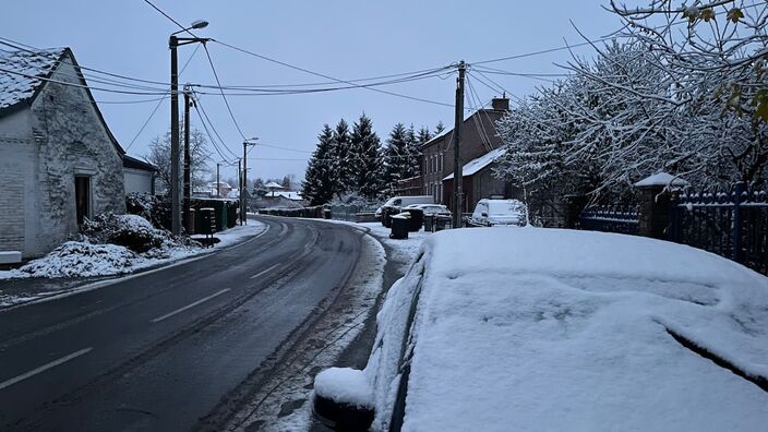 L'Avesnois se réveille sous la neige