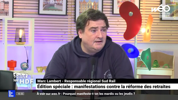 Marc Lambert : "le combat va se durcir si le gouvernement continue"