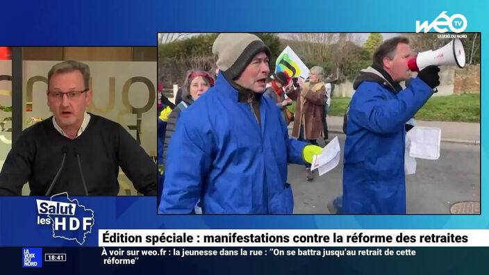Réforme des retraites : 30 000 manifestants en Picardie