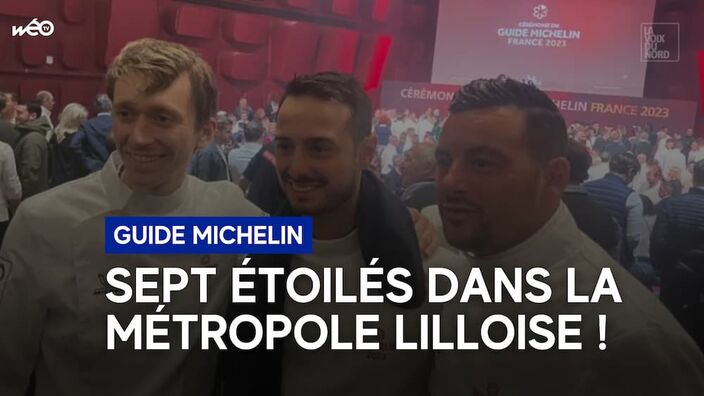 Trois nouveaux étoilés au Michelin dans la métropole de Lille