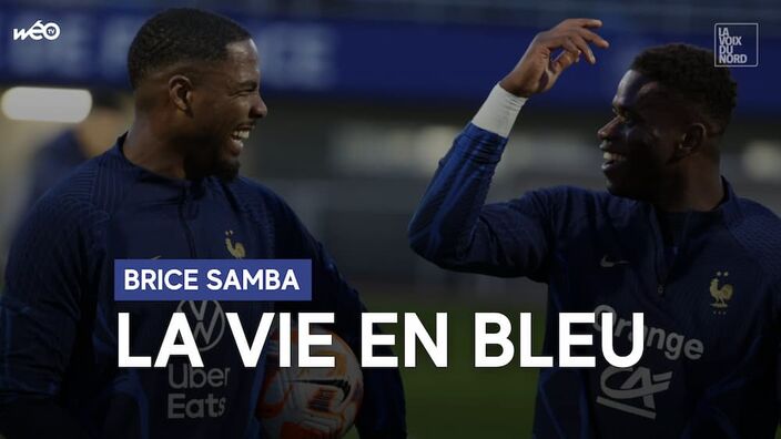 RC Lens : Brice Samba en équipe de France, de son premier entraînement à son bizutage